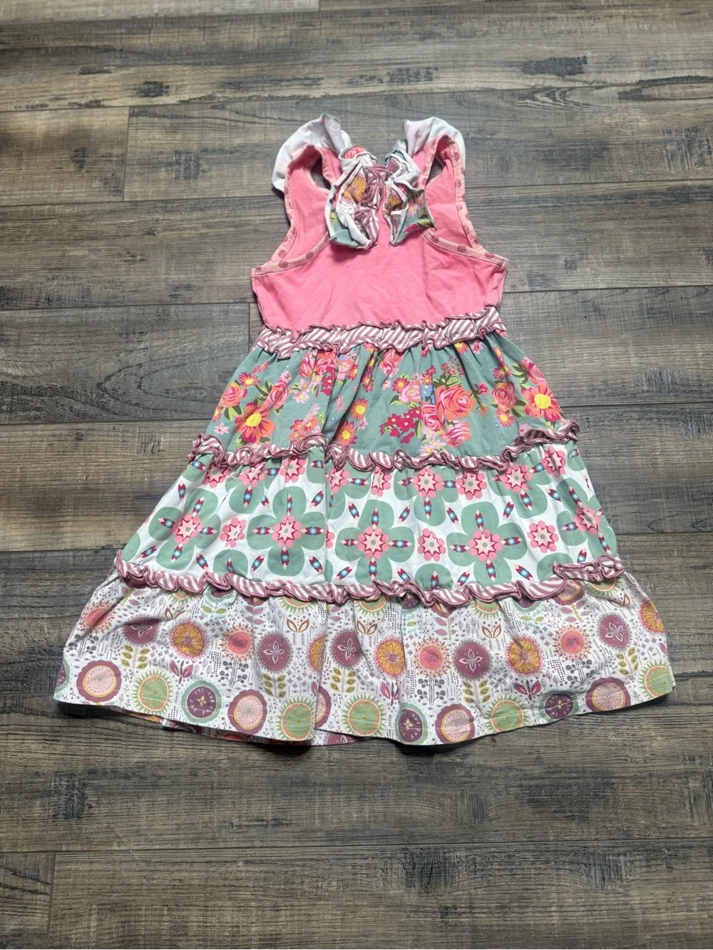 Matilda Jane Happy and Free  On the Cape Ruffle Trim Girl's Size 6